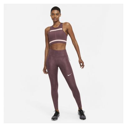 Brassière Nike Femme Dri-Fit Swoosh Run Division Violet