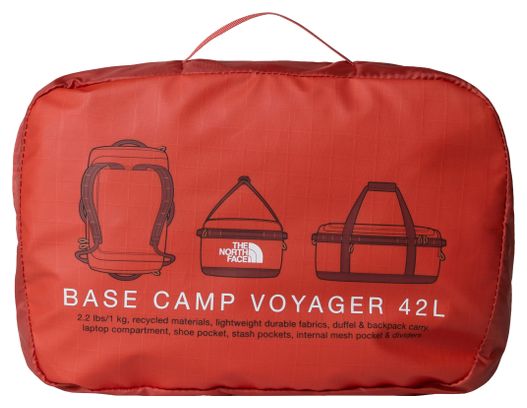 Borsa da viaggio The North Face Base Camp Duffel 42L Rosso
