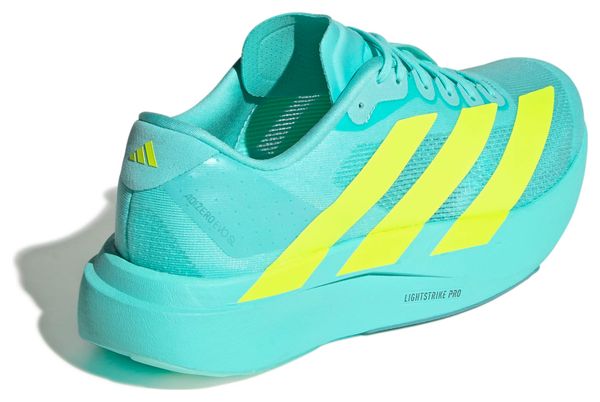 Chaussures Running adidas Adizero Evo SL Bleu/Jaune Homme