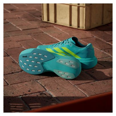 Chaussures Running adidas Adizero Evo SL Bleu/Jaune Homme