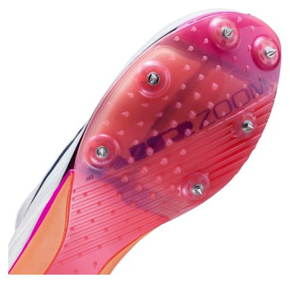 Chaussures d'Athlétisme Nike Maxfly 2 Blanc/Rouge/Violet Unisexe