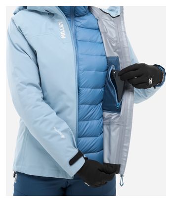 Giacca impermeabile Millet Kamet Gore-Tex blu da donna