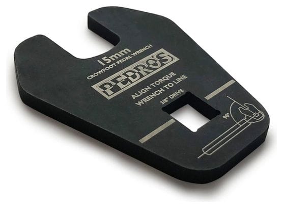 Pedro's Crowfoot Pedal Wrench 15 mm - 3/8" Drive