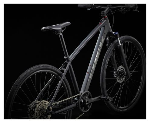 VTC Trek Dual Sport 3 Shimano Deore 10V 700 mm Noir Mat 2022