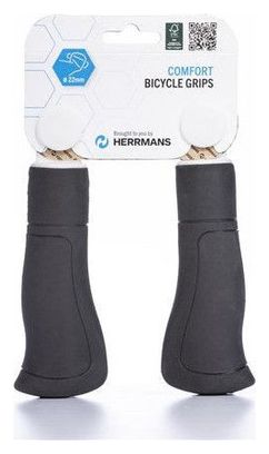 Herrmans Ergo 84 Handle de confort - 90 mm  noir