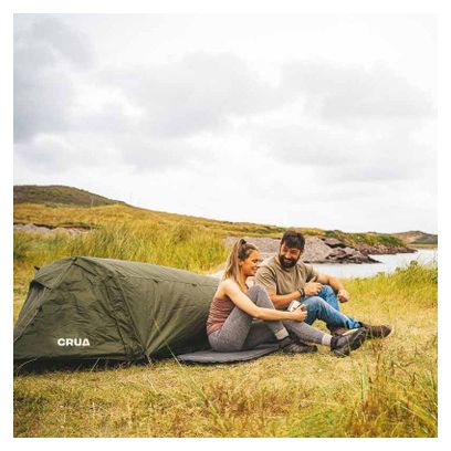 Crua Twin Hybrid-abri compact bivouac - 2 personnes-Vert