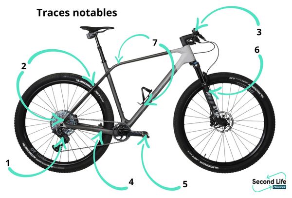 Producto Reacondicionado - BTT Semirrígida Orbea Alma M LTD Carbono Sram XX1 AXS 12V 29' Gris 2021