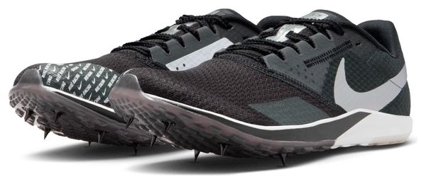 Chaussures d'Athlétisme Nike Zoom Rival XC 6 Noir Argent