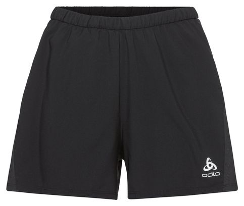 Pantalones cortos de running para mujer Odlo 4 pulgadas Essentials Negro