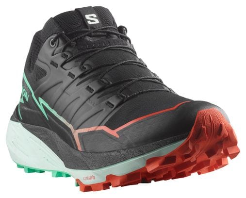 Salomon Thundercross Women's Trail Shoes Black/Green/Red