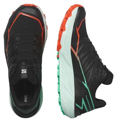 Salomon Thundercross Women's Trail Shoes Black/Green/Red