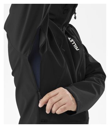 Millet K Absolute Shield Softshell Jas Zwart