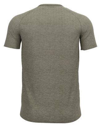 Camiseta Running Hombre Odlo Essentials Sin Costuras Gris