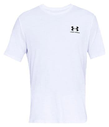 Under Armour Sportstyle Left Chest Tee 1326799-100 Homme t-shirt Blanc