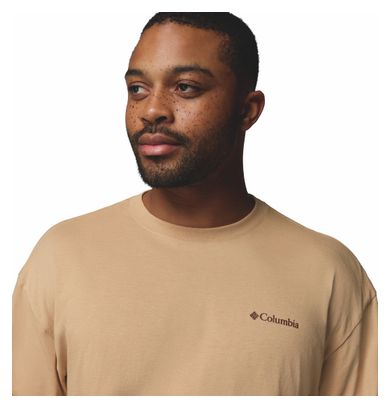 Maglietta Columbia Black Butte Beige a maniche lunghe