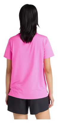 New Balance Sport Essential Women's Short-Sleeve Shirt in Pink