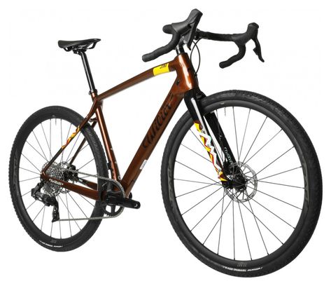 Wilier Triestina Jena Gravel Bike Sram Rival XPLR eTap AXS 12S 700 mm Patterned Bronze Glossy 2022