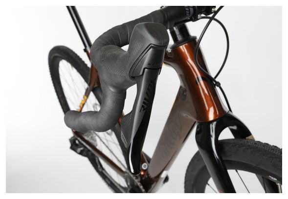 Wilier Triestina Jena Gravel Bike Sram Rival XPLR eTap AXS 12S 700 mm Patterned Bronze Glossy 2022