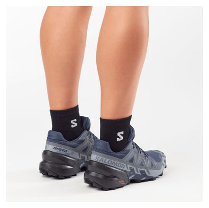 Chaussures Trail Salomon Speedcross 6 Bleu Femme