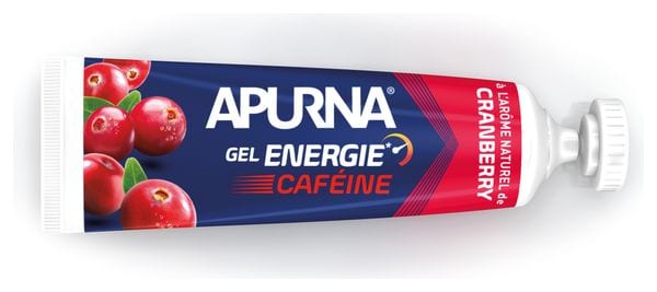 APURNA Energy Gel Difficult Passage Booster Caffeine Cranberry 35g