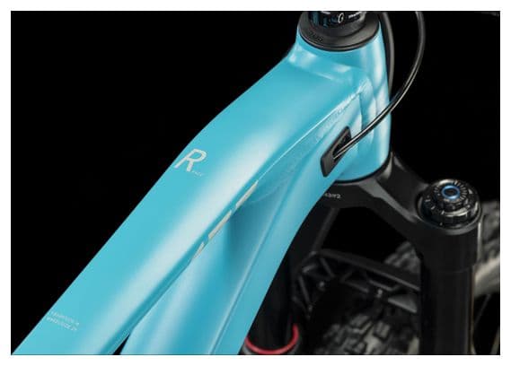 VTT Tout-Suspendu Cube Stereo One77 Race Shimano XT 12V 29'' Bleu Bondi 2023