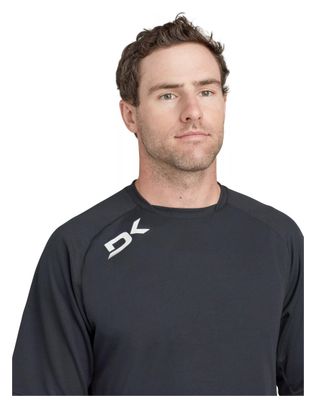 Maillot Dakine Thrillium de manga corta Negro/Blanco