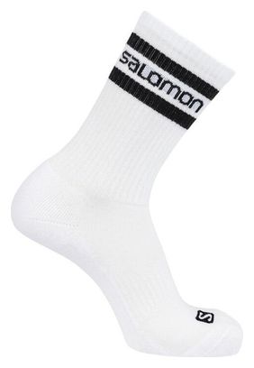 Salomon 365 Crew 2 Paar Socken Weiß / Schwarz Unisex