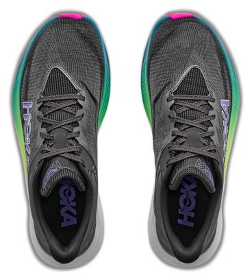 Hoka Rocket X 3 hardloopschoenen, zwart/meerkleurig, unisex