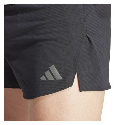 Gesplittete Shorts adidas Adizero Schwarz Herren