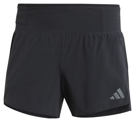 Gesplittete Shorts adidas Adizero Schwarz Herren