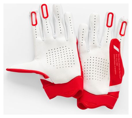 Gants Longs 100% iTrack Rouge