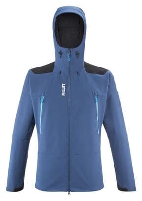 Millet K Absolute Shield Softshell Jas Blauw