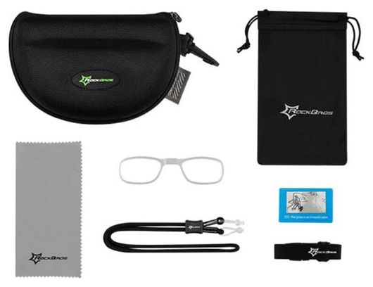 Cycling glasses photochromic UV400 white ROCKBROS