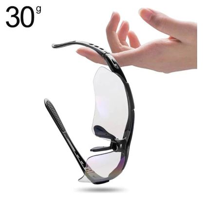 Cycling glasses photochromic UV400 white ROCKBROS
