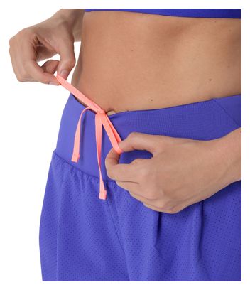 Pantalones cortos 2 en 1 Asics Road 3,5 pulgadas Violeta Mujer