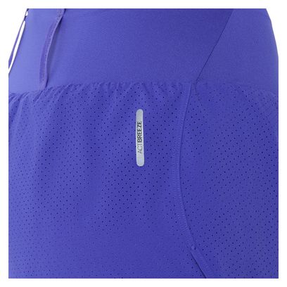 Pantalones cortos 2 en 1 Asics Road 3,5 pulgadas Violeta Mujer