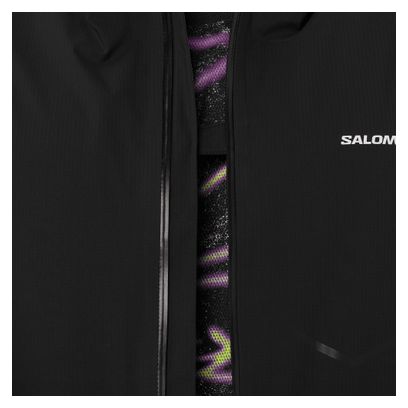Veste Imperméable Salomon Bonatti Waterproof Noir Homme