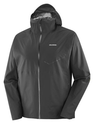 Veste Imperméable Salomon Bonatti Waterproof Noir Homme