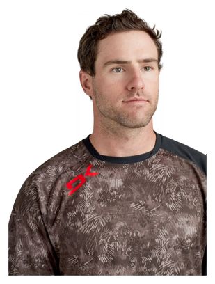 Dakine Thrillium Short Sleeve Jersey Bruin/Wit