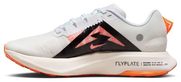 Chaussures de Trail Running Femme Nike ZoomX Ultrafly Trail Blanc Orange