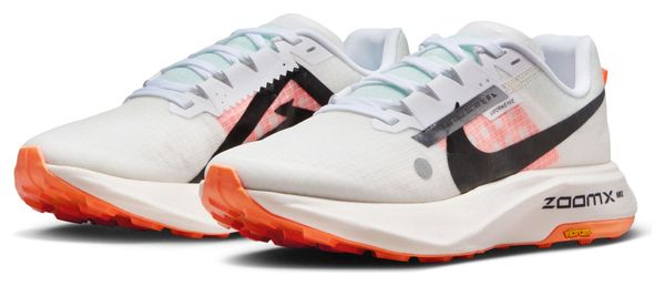 Chaussures de Trail Running Femme Nike ZoomX Ultrafly Trail Blanc Orange