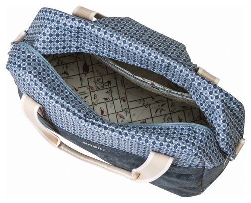 Basil Boheme porta tutta la borsa singola per bici da 18 litri blu