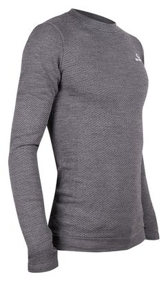 Sous-Maillot Manches Longues BV Sport R-Tech Mérinos Gris