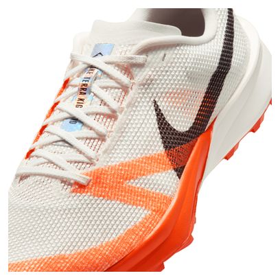 Scarpe da trail Nike Kiger 10 Bianco/Arancione Uomo