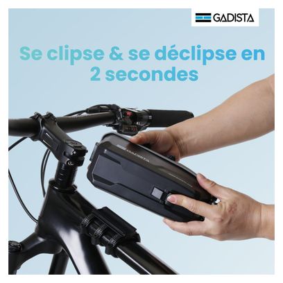 Support telephone velo 7 pouces avec Boîte à Gants Intégrée  Rotation 360°