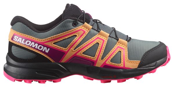 Zapatillas Salomon Speedcross Junior Niño Gris/Naranja/Rosa