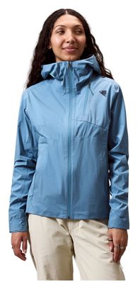 Giacca Endura AllTrack Rout Waterproof blu da donna