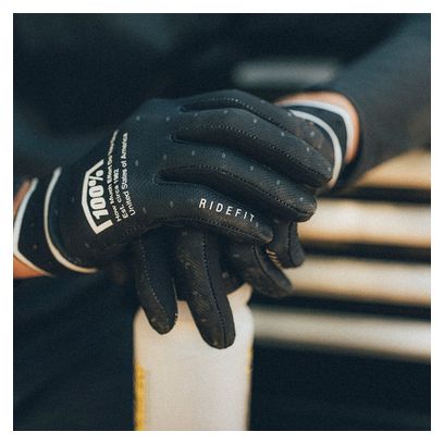 Gants Longs 100% Ridefit Noir