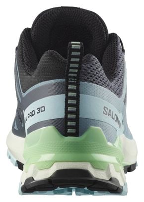 Salomon XA Pro 3D v9 Damesschoenen Blauw/Groen