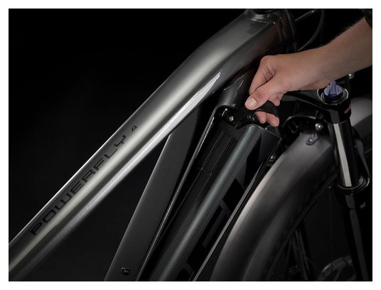 Trek Powerfly Sport 4 Equipped Semi-Rigid Electric MTB Shimano Deore 10V 500Wh 27.5'' Lithium Gray / Trek Black 2021